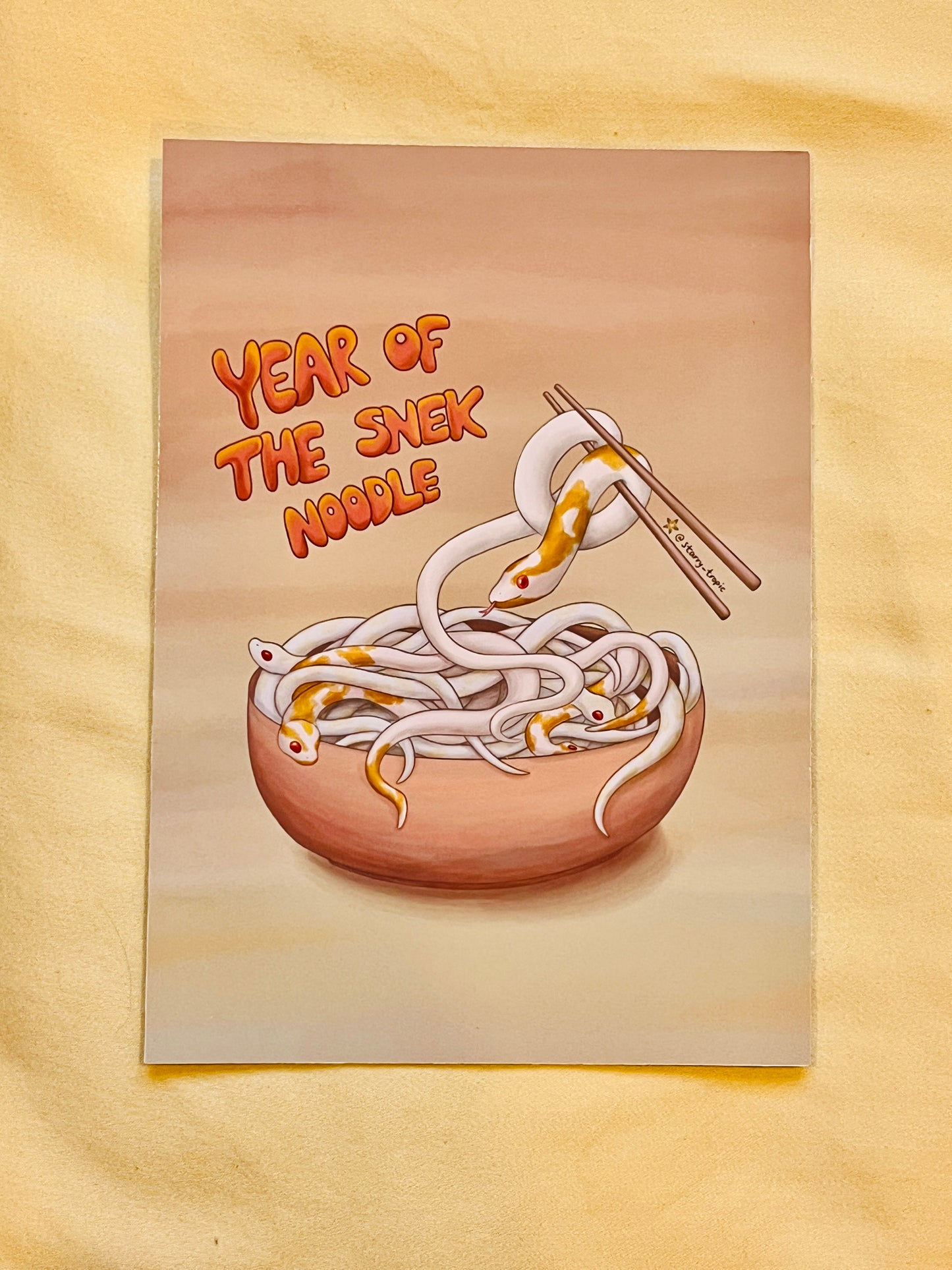 Snake Noodle - Print