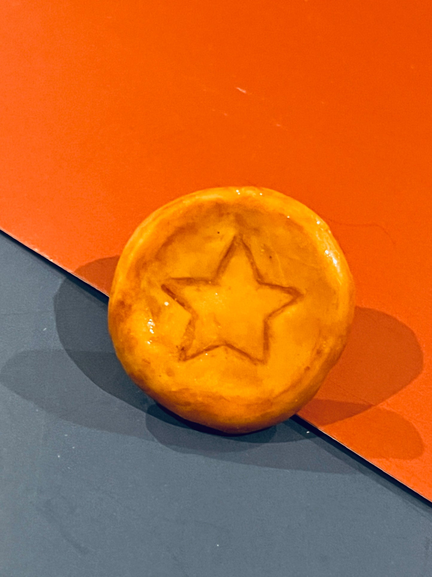 Star Shape Dalgona Pin from Squid Game Merch