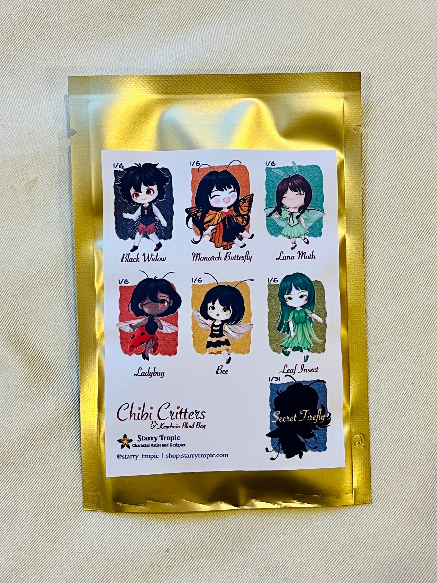 Chibi Critters Blind Bag - Keychains