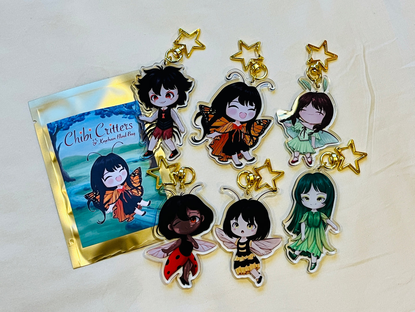 Chibi Critters Blind Bag - Keychains