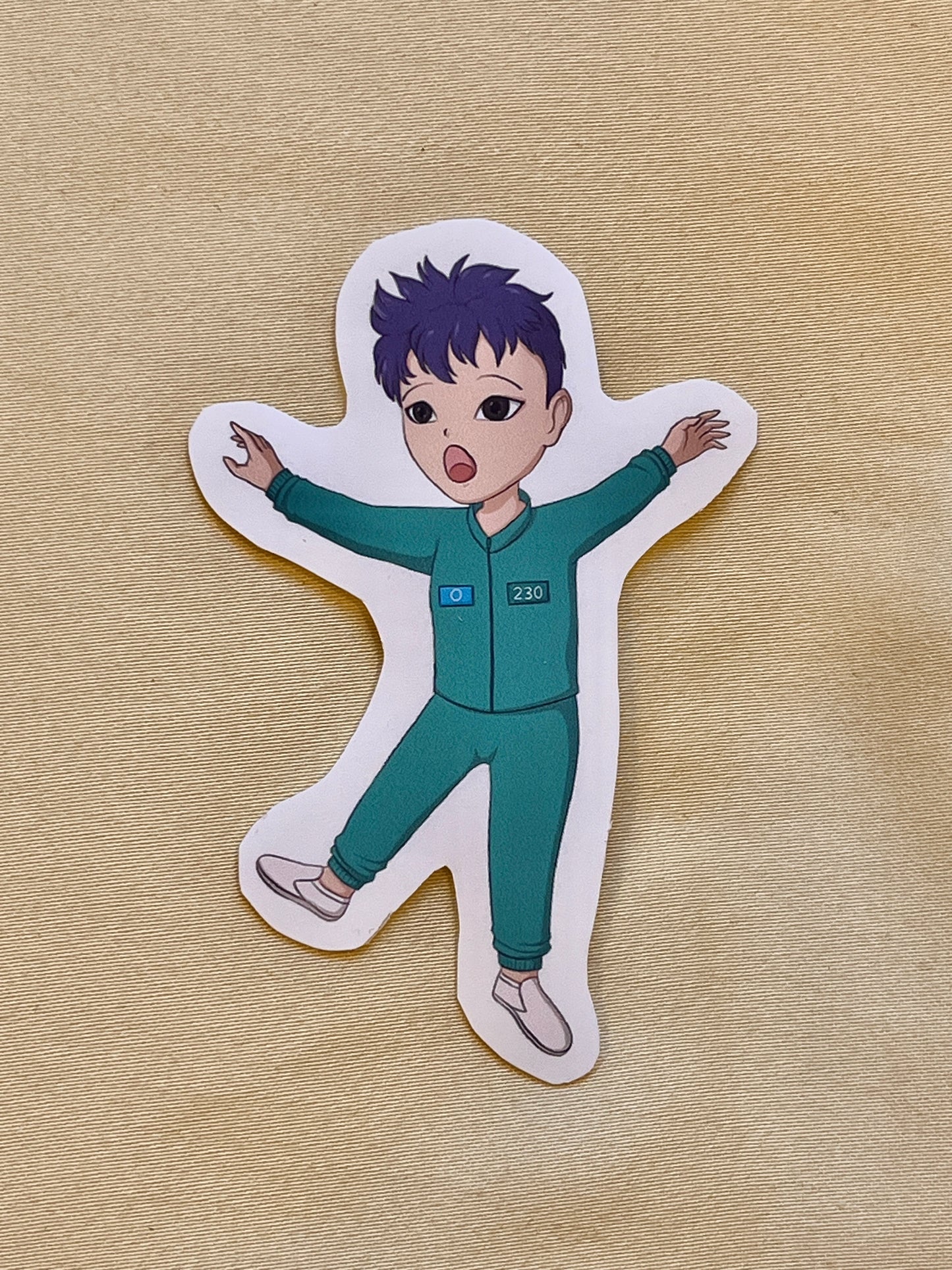 Squid Game S2 Characters Gachapon - Sticker