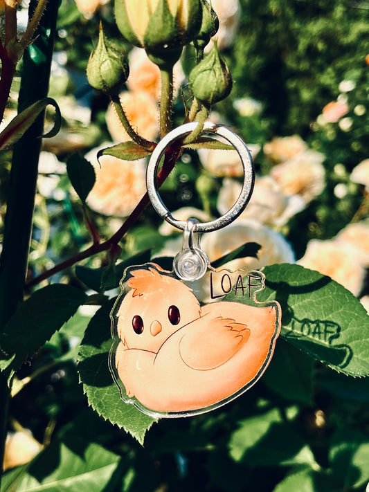 Bird Loaf - Keychain