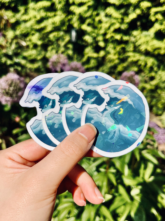 Wave Whisperer - Sticker