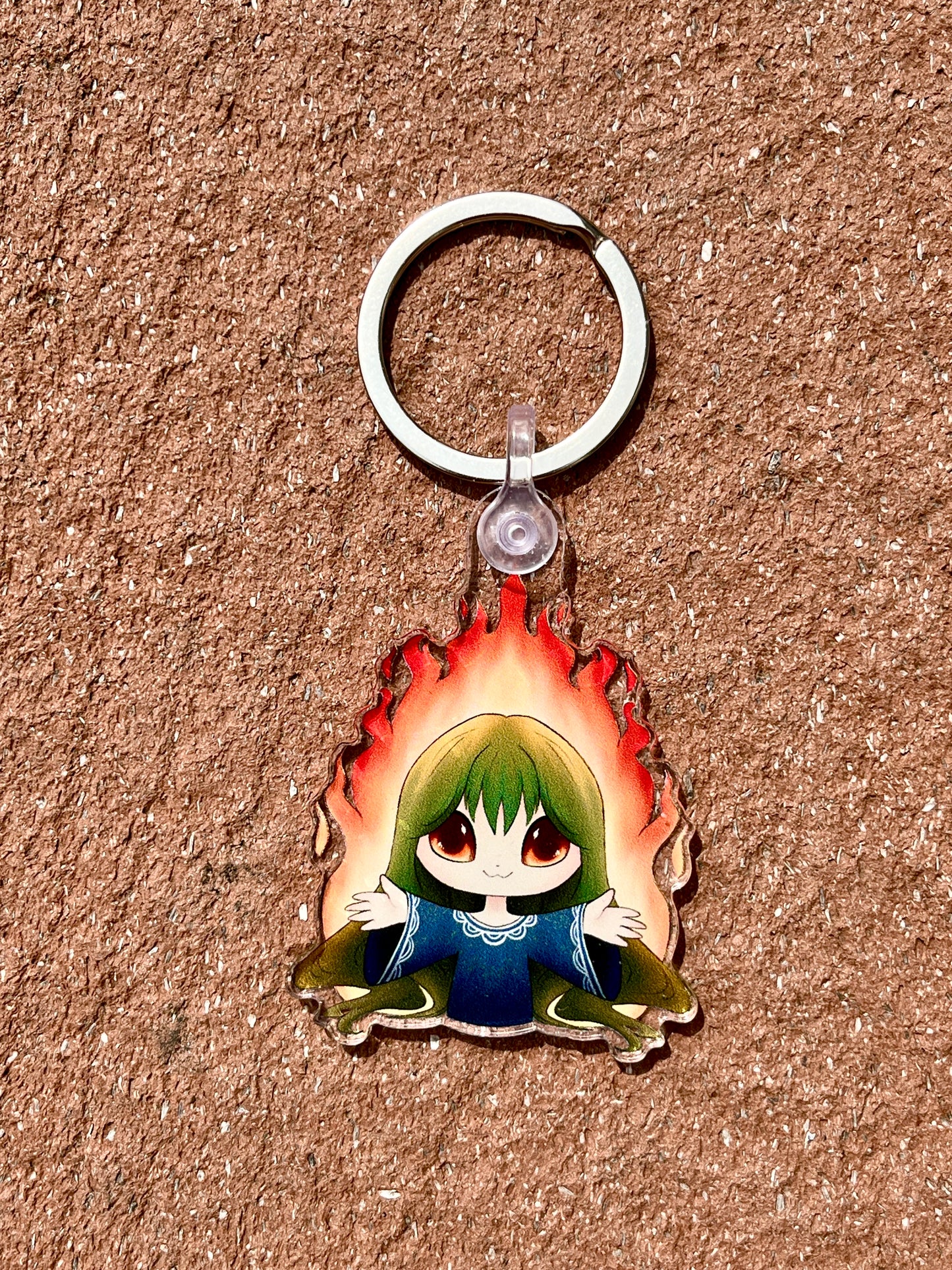 Ember Embrace - Keychain